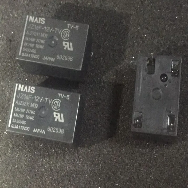 

JZ1AF-12V-TV 5A DIP4 NAIS RELAY 1 From A,New and original 3pcs/lot
