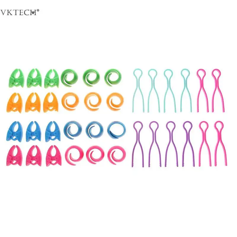 

36pcs/set DIY Spindle Bobbin Clips Thread Roller Fixed Wrapped Sewing Clamp DIY for Home Handmade Sewing Accessories