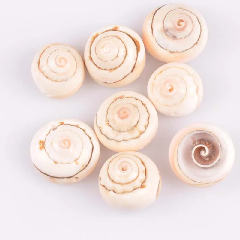 

about 15mm 10pcs Natural Spiral seaShell Loose Beads for jewelry making DIY TRS0220X