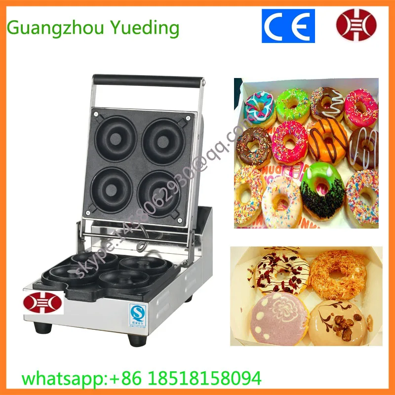

Yueding directly factory price four gird commercial sweet donut machine