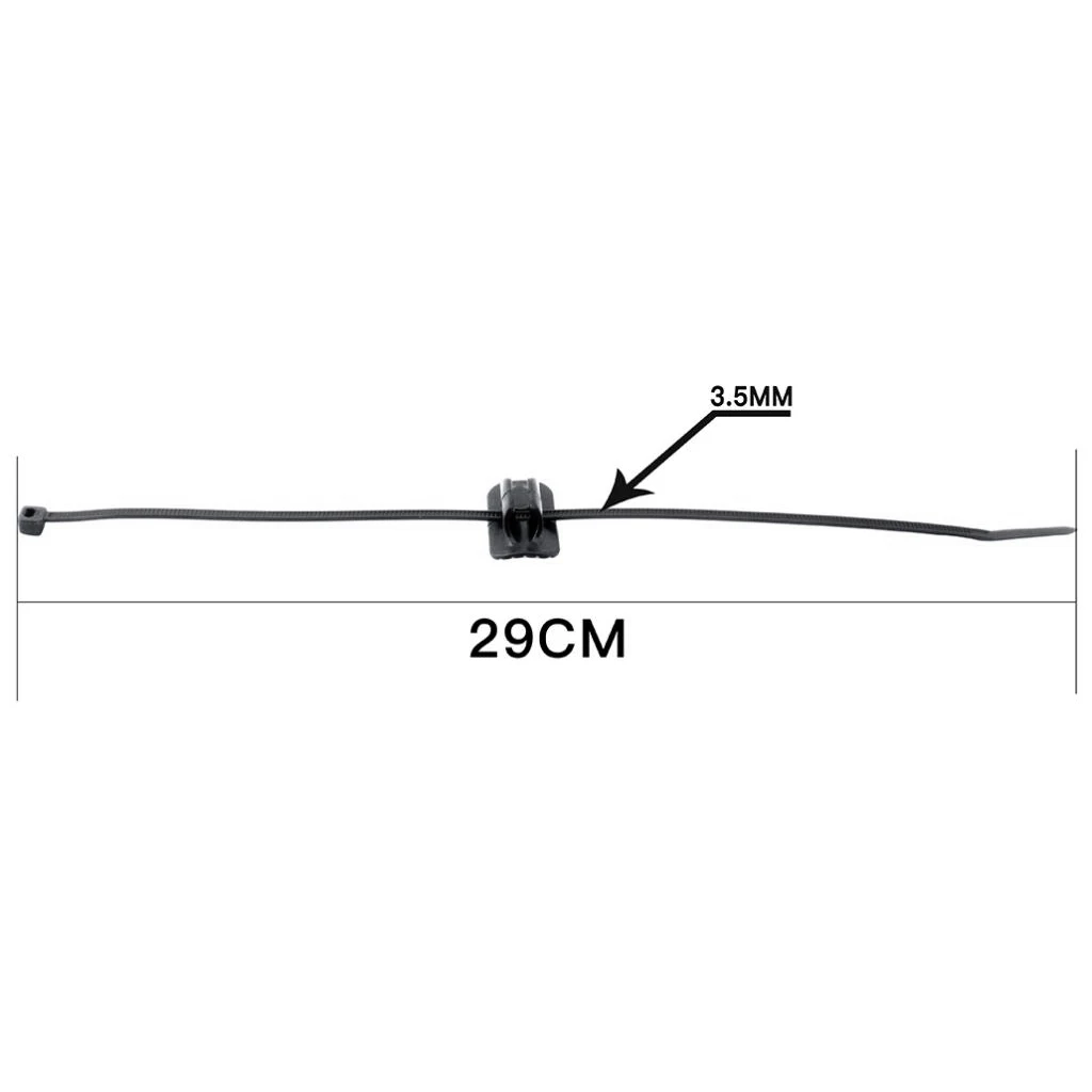4pcs Cable Holder Bike Housing MTB Fitting Lines Guide Clip Clamp Zip Ties Tidy Brake Gear Accessory