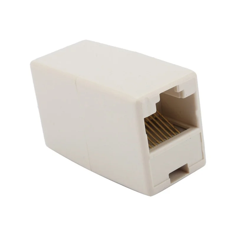 

DOITOP 1PCS 5PCS 10PCS RJ45 Female to Female Network Ethernet Lan Cable Joiner Converter Crystal Head Connector Free Shipping
