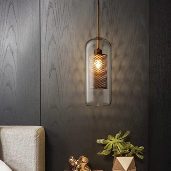 

Nordic gold DNA molecule herringbone branch Pendant Light Bar Dining Room Bubble Glass Shade Retro Lamp Fixtures