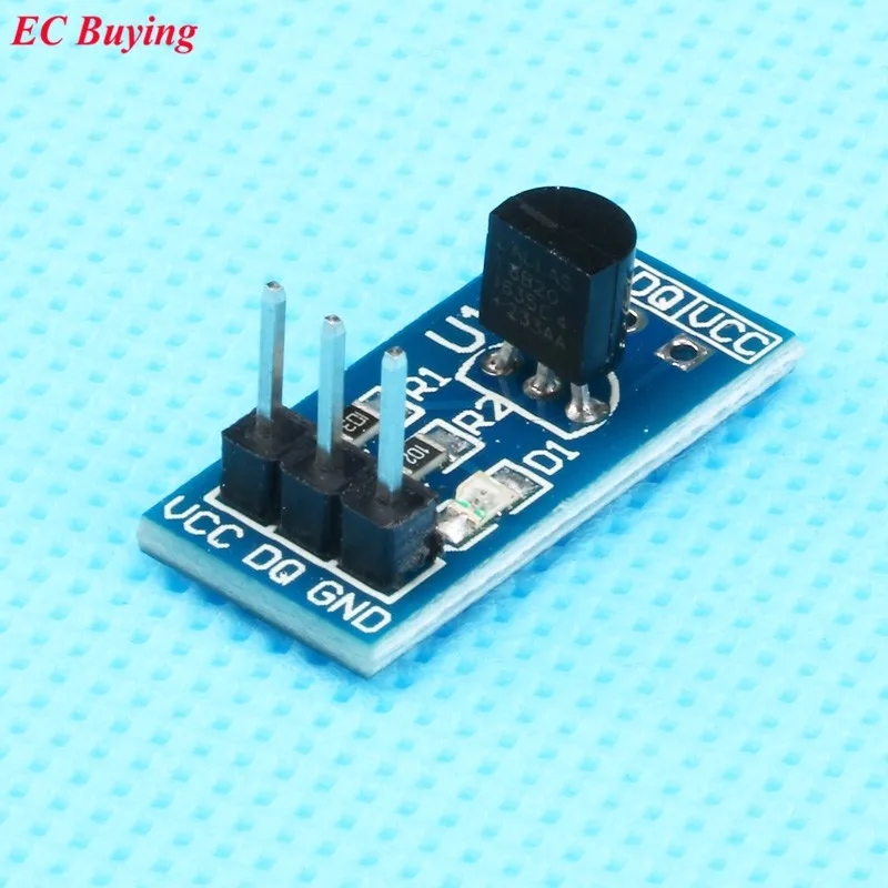 DS18B20 Temperature Measurement Module Temperature Sensor Module DS18B20 Development Board Temperature Control Switch (2)