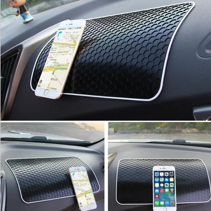 Big Size 28*17 Anti-Slip Mat for Mobile Phone mp4 Pad key GPS Anti Slip Car Sticky Anti-Slip Mat Car-styling Auto accessories