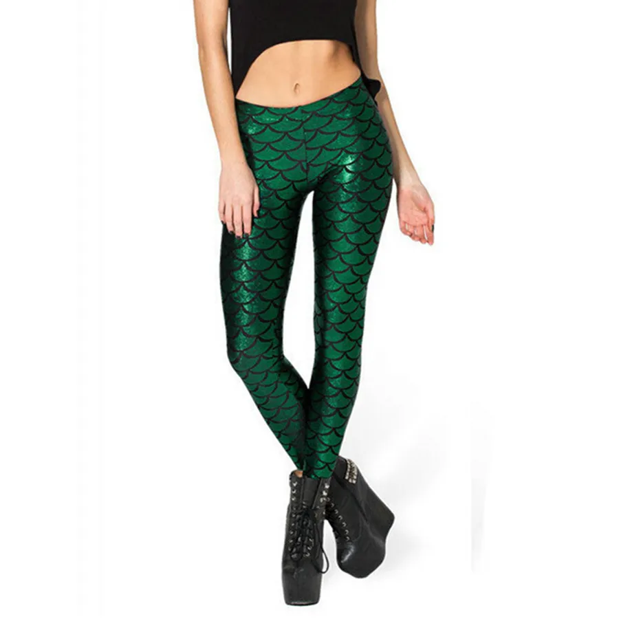 Wholelsales Summer style women leggings Scale 12 color
