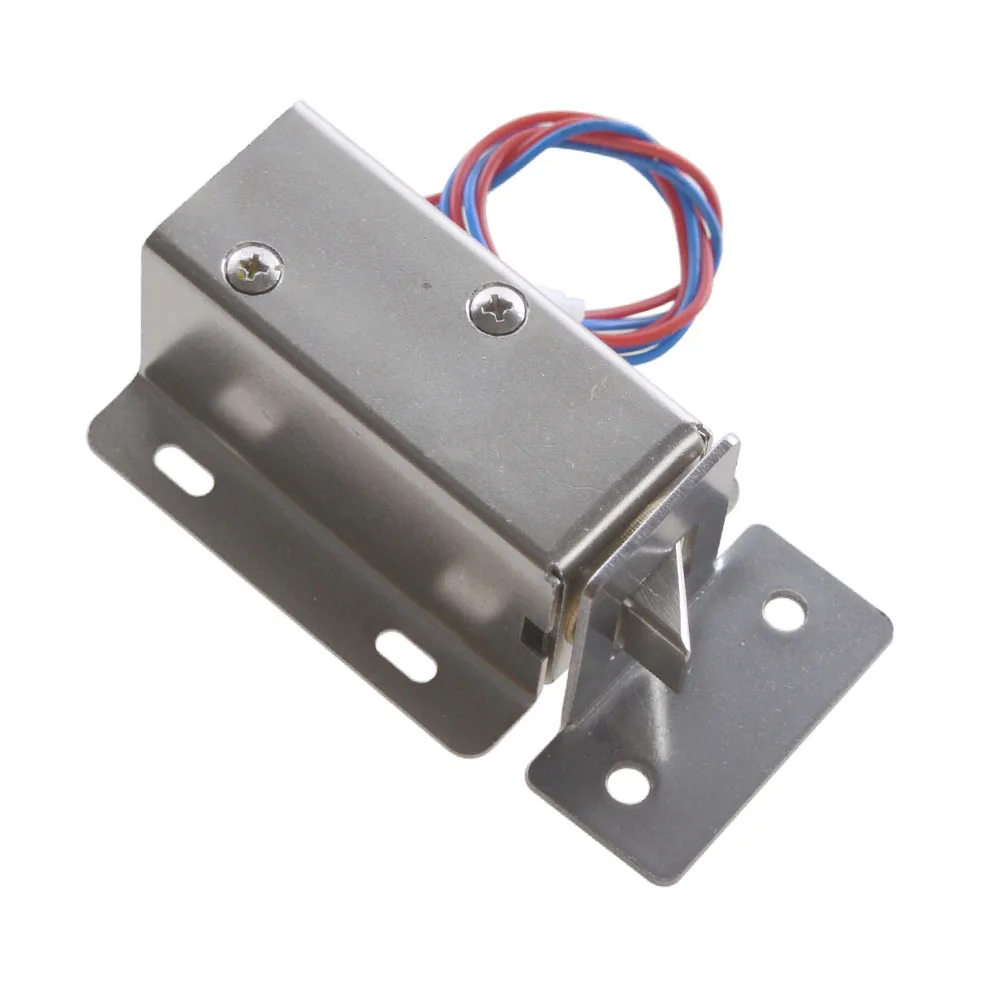 12V 24V Generic Door Electric Lock Tongue Right Assembly Solenoid with Lock Bucklein