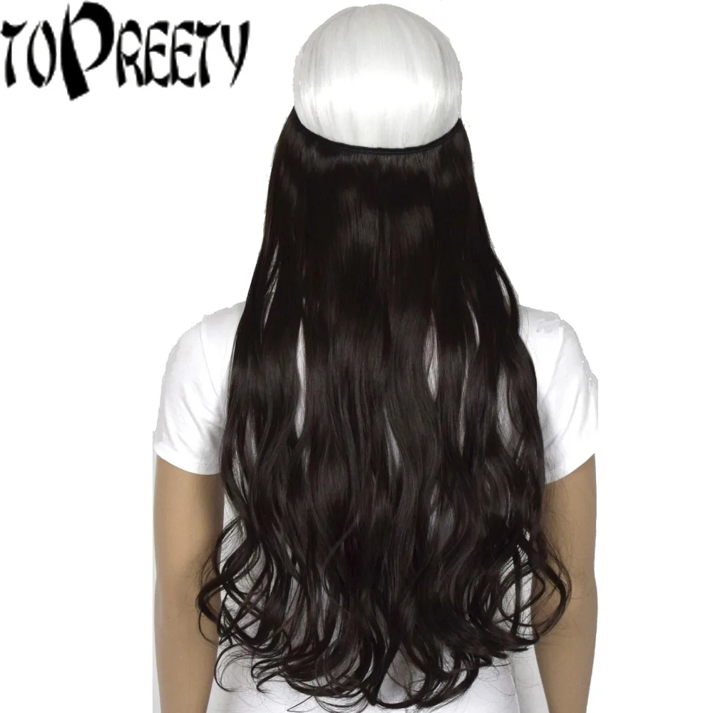 TOPREETY Heat Resistant B5 Synthetic Hair Fiber Body Wave 22\ TOPREETY Heat Resistant B5 Synthetic Hair Fiber Body Wave 22\