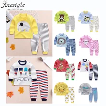 5 стилей, комплект одежды из 2 предметов с милым котом для девочек, осенняя Мягкая футболка и штаны, комплект домашней одежды Одежда для маленьких мальчиков и девочек Рождественский подарок
