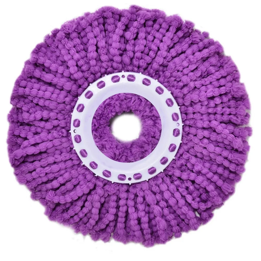 

360 Degree Microfiber Mops Head To Home Clean Tools Refill For Magic Easy Spin Mops Super Water Dust Absorbing Multiple Colors
