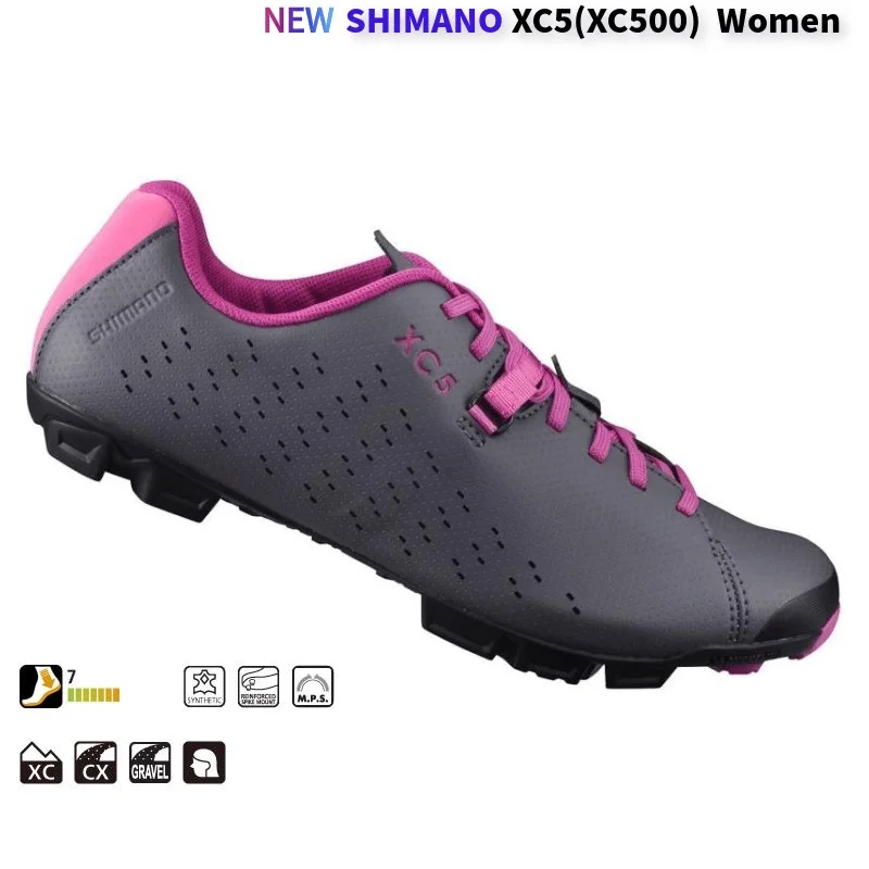

New wiel Women SH-XC5(XC500) MTB Enduro Shoes SH XC5(XC500) MTB Lock shoes XC5(XC500)cycling shoes
