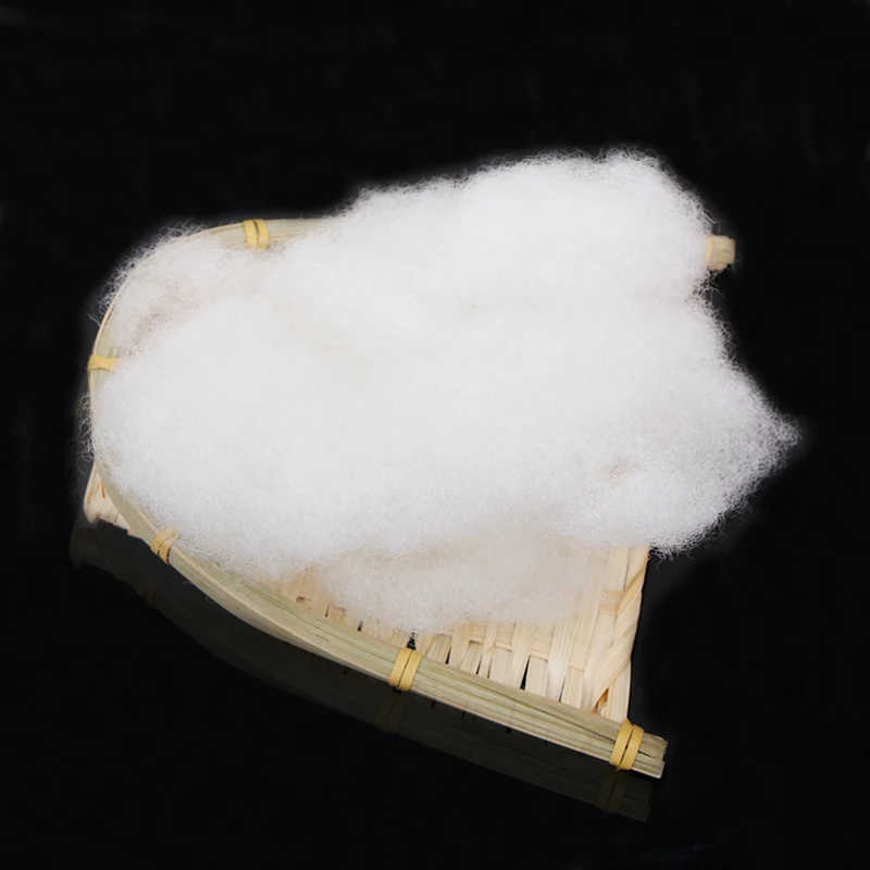 200g High quality Natural Soft PP cotton fiber Pillow dolls toys cushion Filling Material relleno filler X4008 pillow filling material