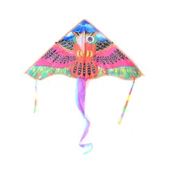 1 шт. см 80 см традиционные Сова кайт легко летать красочные животных стилей складной воздушный змей открытый весело и спорт для детей
