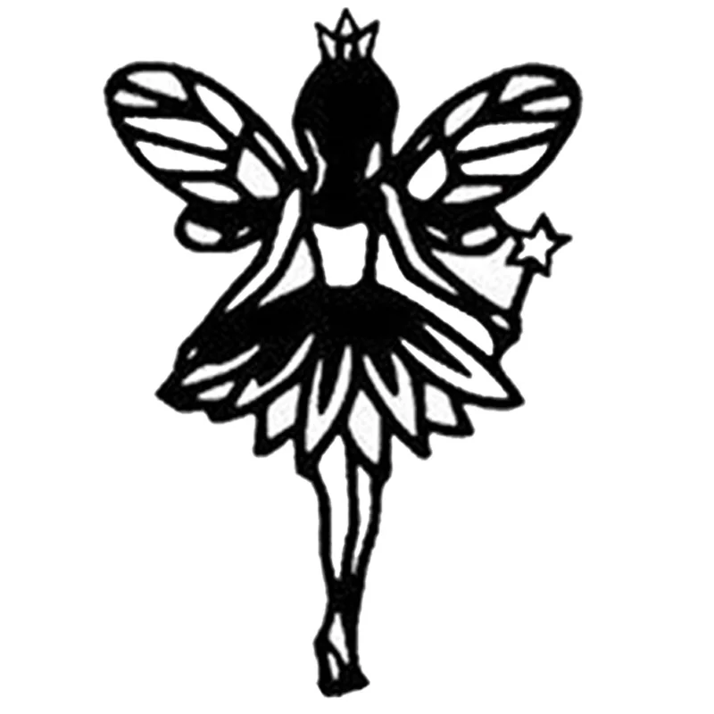 

Metal Cutting Dies Fairy Godmother Stencil for DIY Scrapbooking Paper Album Card Craft Embossing Dies Cut 60.5*81mm