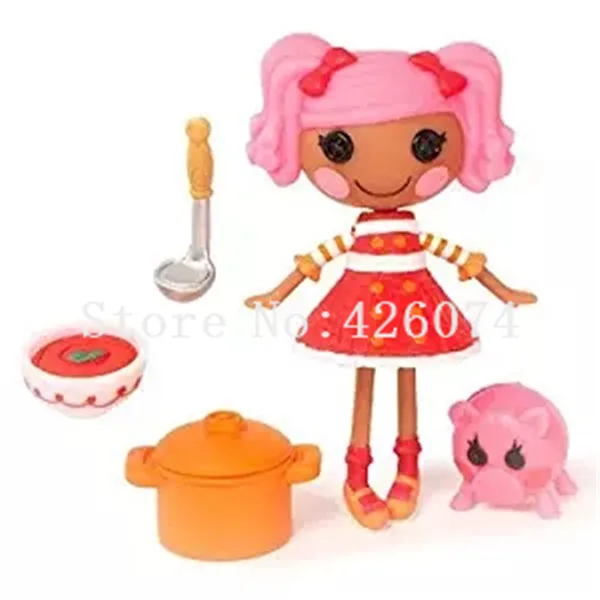 Модные Мини Lalaloopsy фигурки Куклы для девочек детские игрушки украшения детские рождественские подарки