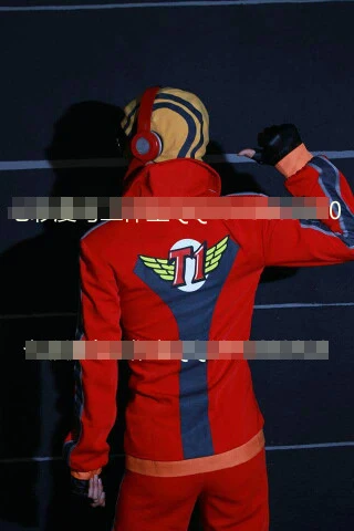 

LOL Lee Sin SKT Uniforms Cosplay Costume Free Shipping