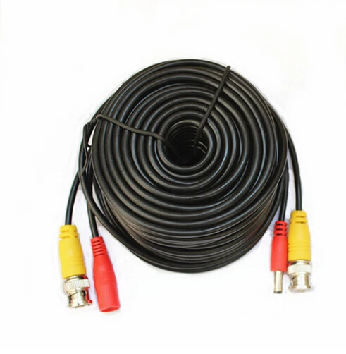 YiiSPO 20M CCTV BNC Cable Video Power Siamese Cable for Analog AHD CVI CCTV Surveillance Camera DVR Kit free shipping YiiSPO 20M CCTV BNC Cable Video Power Siamese Cable for Analog AHD CVI CCTV Surveillance Camera DVR Kit free shipping