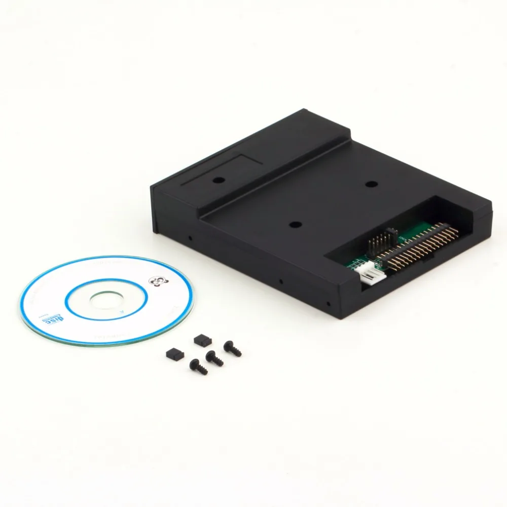

Black SFR1M44-U100K 5V 3.5" 1.44MB 1000 Floppy Disk Drive to USB emulator Simulation Simple plug For Musical Keyboad