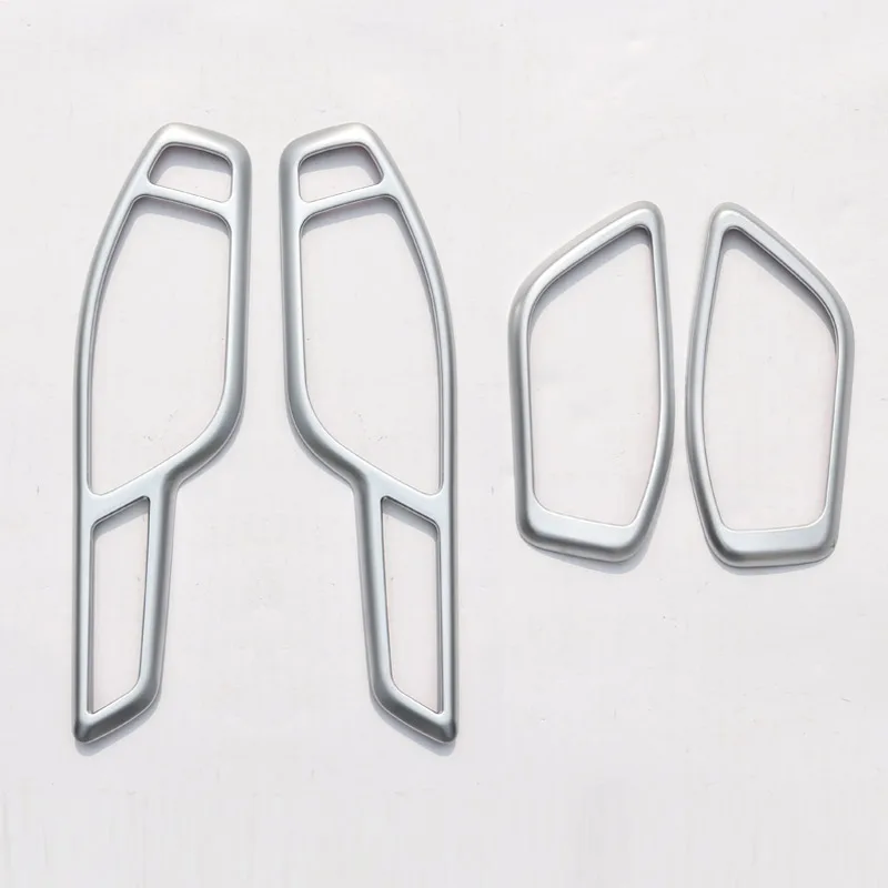 4 piezas cromadas piezas interiores para Land Rover Range Rover Evoque coche puerta Interior manija marco Accesorios 4 piezas cromadas piezas interiores para Land Rover Range Rover Evoque coche puerta Interior manija marco Accesorios