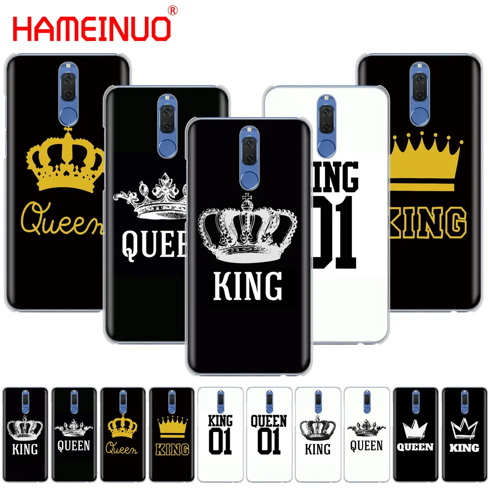 HAMEINUO king queen couple Cover phone Case for Huawei NOVA 2 2S 3e PLUS LITE p smart 2018 enjoy 7s mate 7 8 9 10 pro | Мобильные