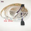 Bande lumineuse RGB + RGBWW RGBCW 5 broches IP30/IP65/IP67, 5 m/rouleau, 12v, 60 diodes/M, SMD5050, couleur mixte, blanc chaud/froid ► Photo 3/3