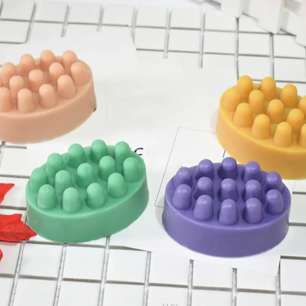 

Silicone Cake Soap Candle Mold DIY Mould Single-hole Soapmaking Crafts Tool Kitchen Cake Supplies Bakeware