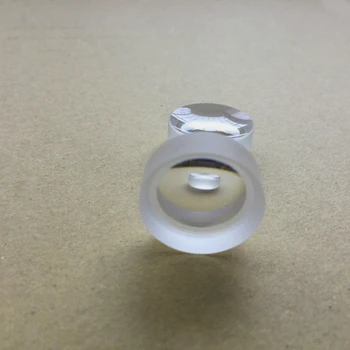 

10mm Dia Mini Optical Glass Focal Length -15mm Optics LED Plano Concave Glass Lens 2PCS Minifier Lens