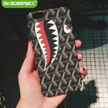 

SC95 PC Hard Shark Phone Covers For iPhone 5 5s 6 6s 7 Plus SE Mobile Phone Shockproof Protective Cellphone Back Cases Shell