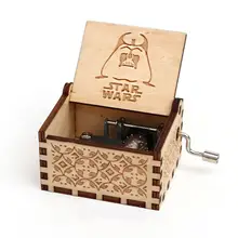 Прямая,, музыкальная шкатулка из дерева с ручками, замок Звездных войн в небесах, Zelda, подарок на день рождения, деревянные изделия для подарка