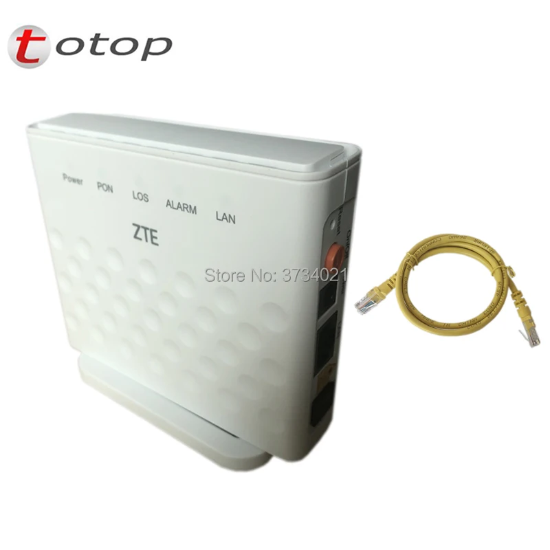 100% Оригинал ZTE GPON оптоволоконная сеть ont ZXA10 F601 терминал или FTTO ONU с 1GE Ethernet порт