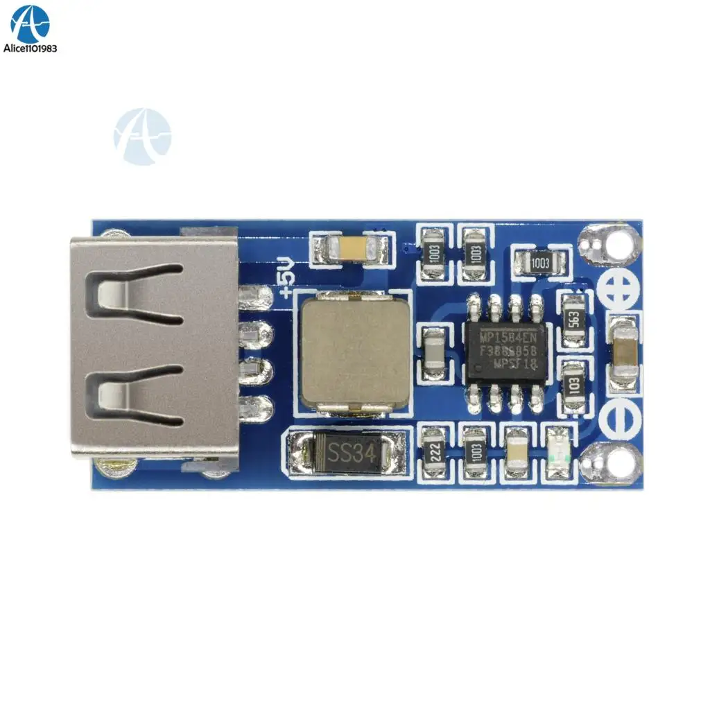 USB понижающий модуль регулятора напряжения DC 9 В 12 24 в 5 3 А преобразователь