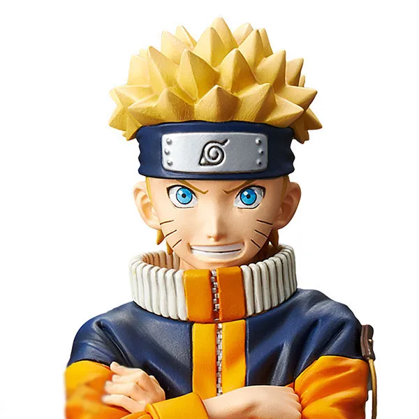 Японское аниме "NARUTO Shippuden" оригинальная Коллекционная Фигурка Banpresto Grandista Shinobi Relations-Наруто Узумаки#2