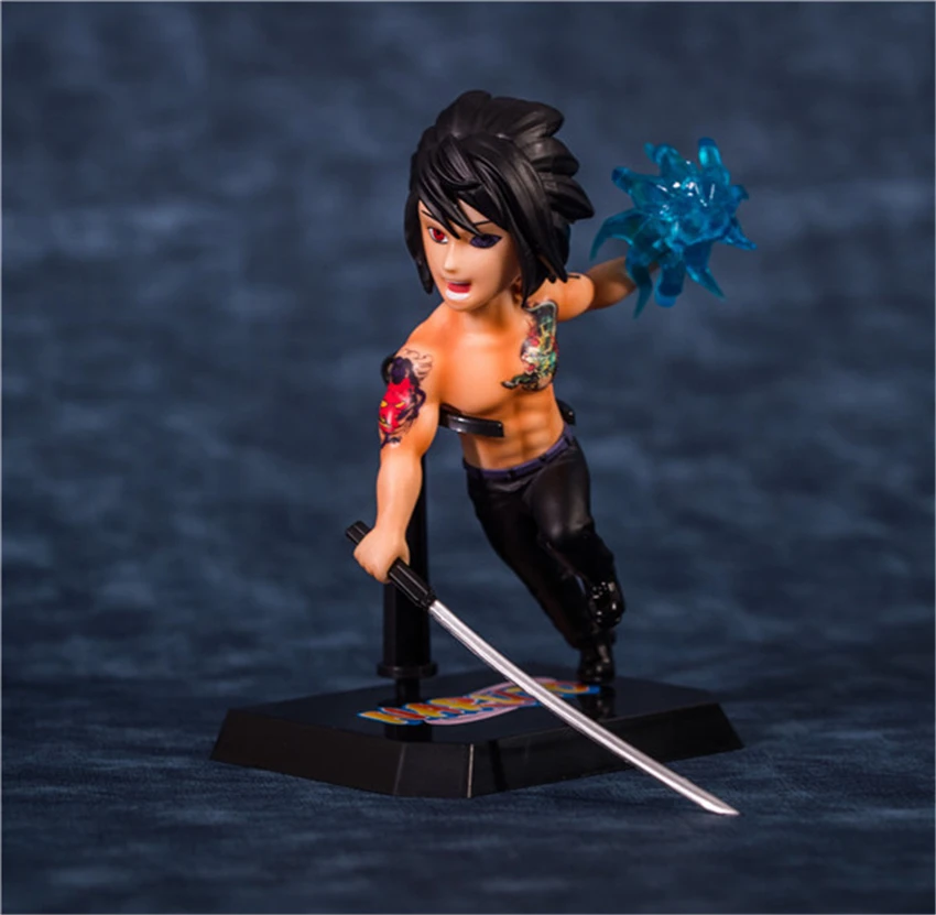 

Haocaitoy Original Figures Uchiha naruto PVC Model Tattoo Edition Toys Anime Figures Collection Figures 16cm