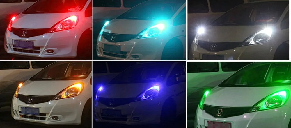 10x 12V 24V Non Polarity Canbus T10 LED Bulbs 24 SMD 4014 Led Light 194 168 W5W LED Clearance Lamp White Ice Blue NO OBC ERROR (7)