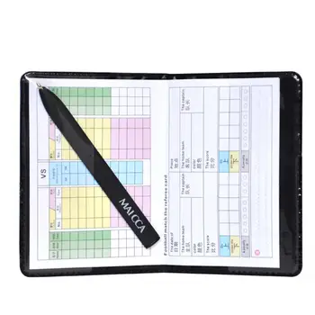

Football Soccer Referee Red Yellow Card Record Referee Tool With Leather Case And Pen Sport Match Soccer Sheet Set Note