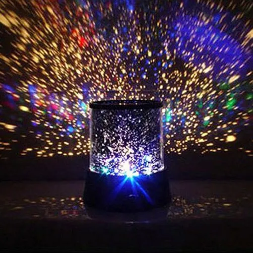Новый креативный удивительный СВЕТОДИОДНЫЙ Красочный Звездный Мастер Небо звездное ночное освещение проектор лампа подарок для
