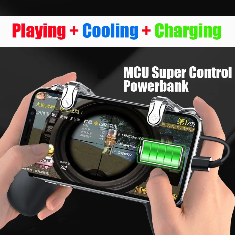 Winex PUBG мобильный геймпад Android портативные игровые плееры Pubg контроллер игровой