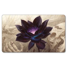 Черный лотос Playmat) Настольные игры playmats, магические карты игровой коврик, игры сбор пользовательского дизайна Playmat с бесплатным подарочным пакетом Черный лотос Playmat) Настольные игры playmats, магические карты игровой коврик, игры сбор пользовательского дизайна Playmat с бесплатным подарочным пакетом