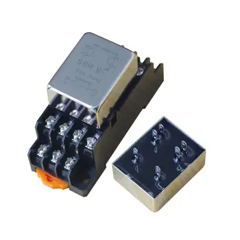 

Ultra-small two normally open AC 220V control AC 220V socket solid state relay