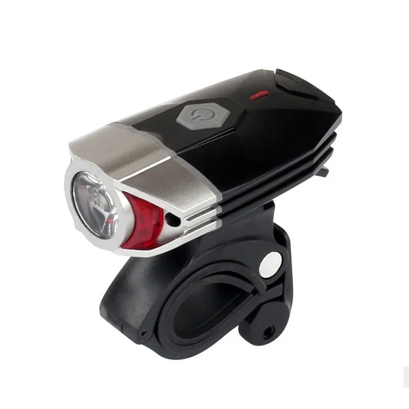 2017 USB Rechargeable Bike Front Light Bicycle Flashlight High Power