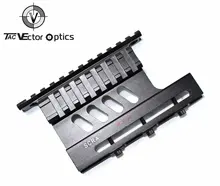 Tactical AK-sistema de montaje lateral del riel, doble Picatinny, estilo de tornillo para AK 47 74