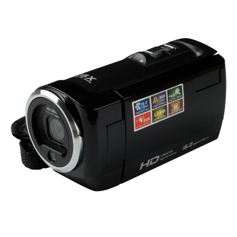 Winait 16 МП 720 P цифрового видео Камера с 16X цифровой зум Мини Камера S видеорегистратор Запись видеокамера