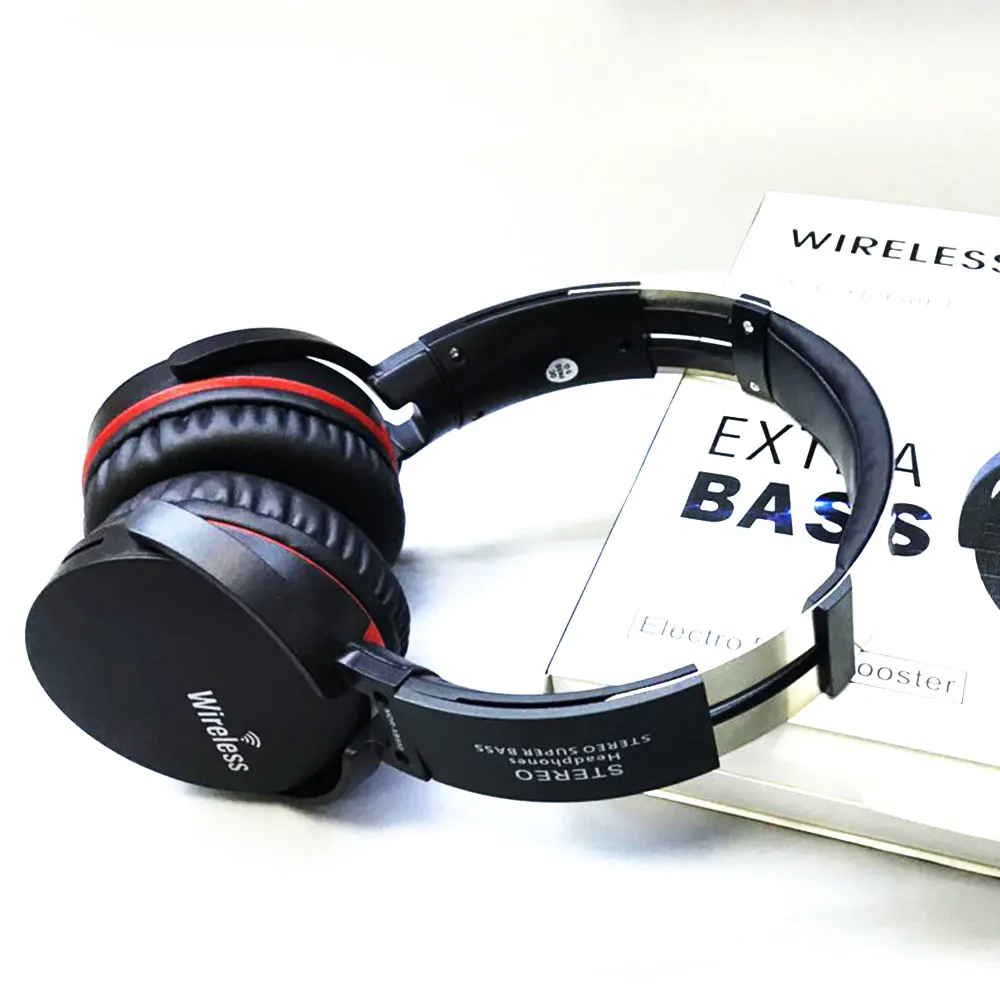 

2018 Folding Bluetooth Headset Wireless Microphone For Computer Mobile phone Active Noise Cancelling Wireless Headphones