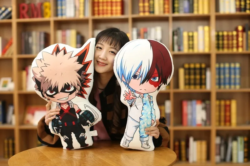 My Hero Academia Anime Boku No Hero Yoh Asakura Katsuki Bakugo Shoto Toooroki Dolls & Stuffed Toys Plush Girl Soft Gift Hot Sale