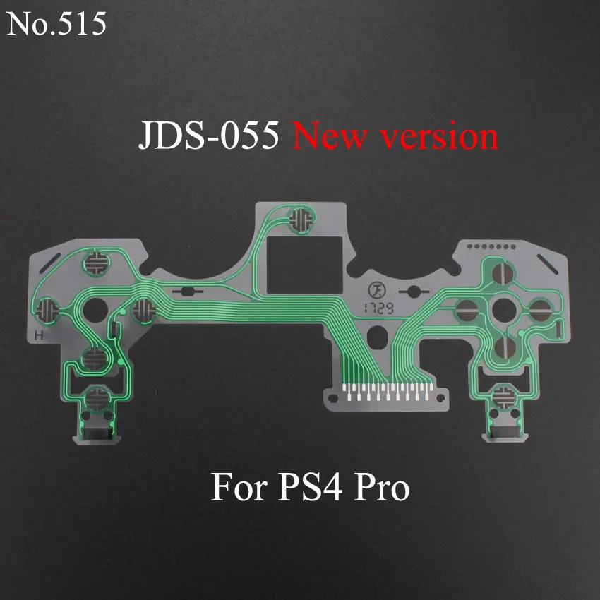 YuXi печатная плата PCB лента для sony PS4 Dualshock 4 Pro тонкая беспроводная проводящая пленка для контроллера пленка клавиатура гибкий кабель