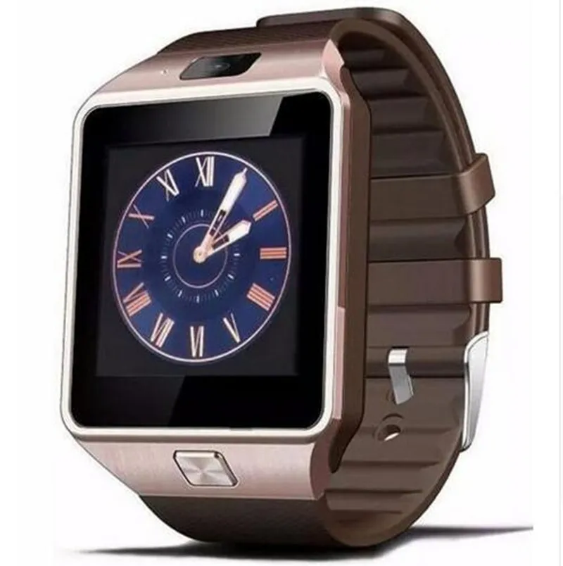 Bluetooth Смарт часы Smartwatch DZ09 Android телефонный звонок Relogio 2G GSM SIM TF карта камера для iPhone samsung HUAWEI PK GT08 A1 - Цвет: Gold