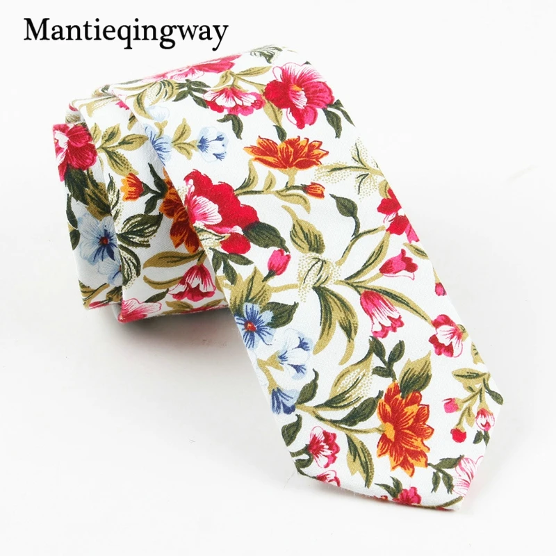 Mantieqingway высокое Качественный хлопок Цветочный бабочкой для Для мужчин Gravatas тонкий corbatas Vestidos Галстук Модные Галстуки свадьба галстуки