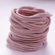 Bandana elástica elástica de náilon magro super macia fina a granel náilon elástico do bebê headbands de náilon macio elástico hb388s