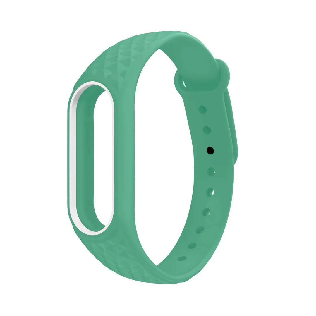 Fashion Color Soft TPU Wrist Strap Wristband Bracelet Replacement for Xiaomi Mi Band 2 Replace Original Smart Band Accessories