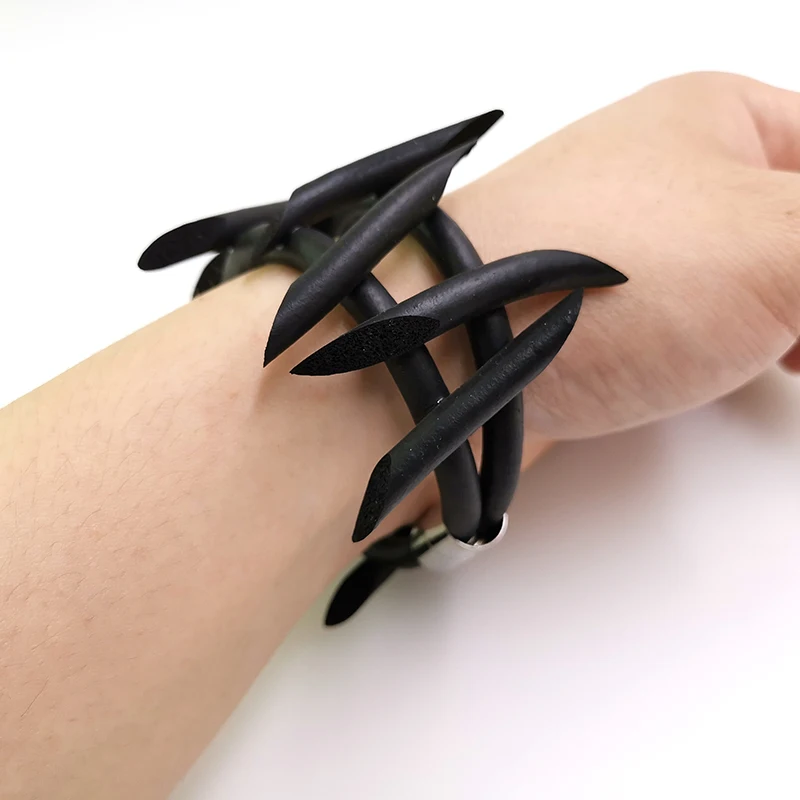 YD& YDBZ резиновый браслет для женщин ювелирные изделия ручной работы эластичность веревка дизайнерские браслеты в стиле панк ювелирные изделия цепи